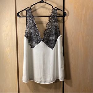 Aritzia Lace detail Tank